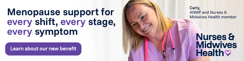 Nurse smiling